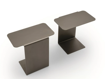 SKIN - Rectangular plate side table by Ditre Italia - view 2